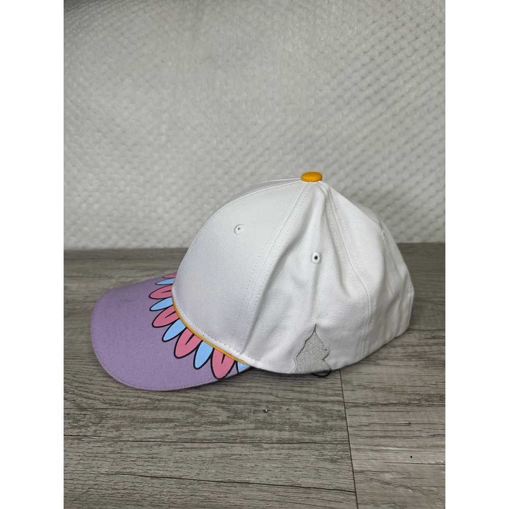 Cakeworthy Disney Beauty and the Beast Chip Teacup White Purple Baseball Hat NEW